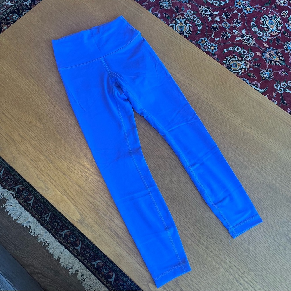 Lululemon Purple Wunder Under Leggings 25”